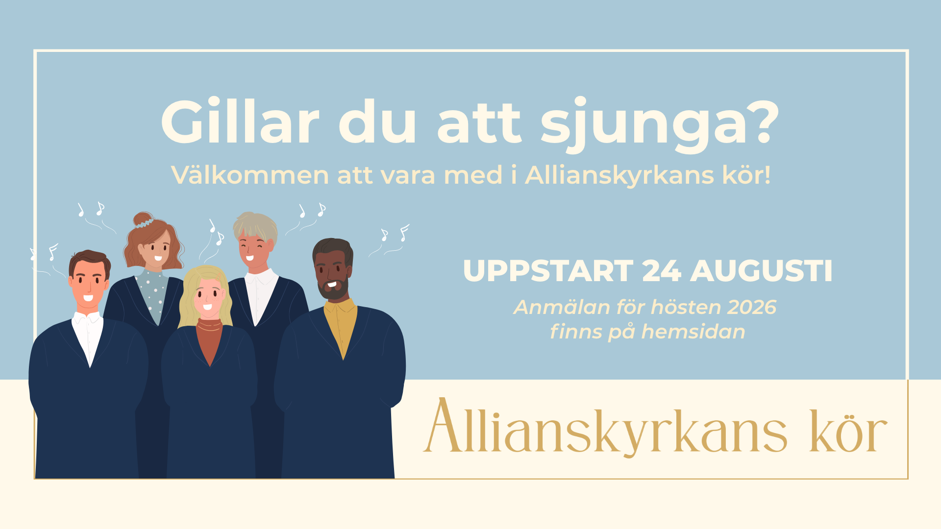 Allianskyrkans kör uppstart